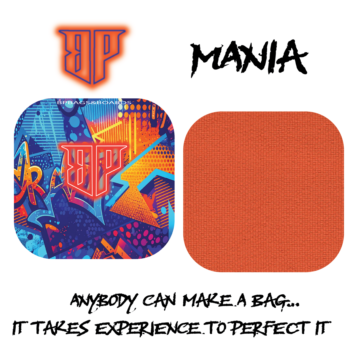 BP Mania Crazy Backyard Cornhole Bags (Set of 4)