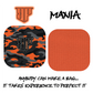 BP Mania Camo Backyard Cornhole Bags