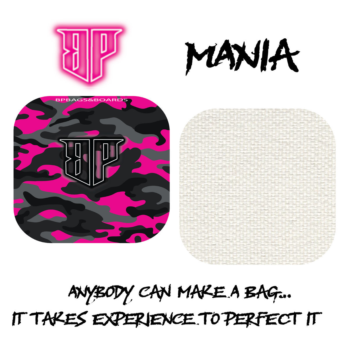 BP Mania Camo Backyard Cornhole Bags
