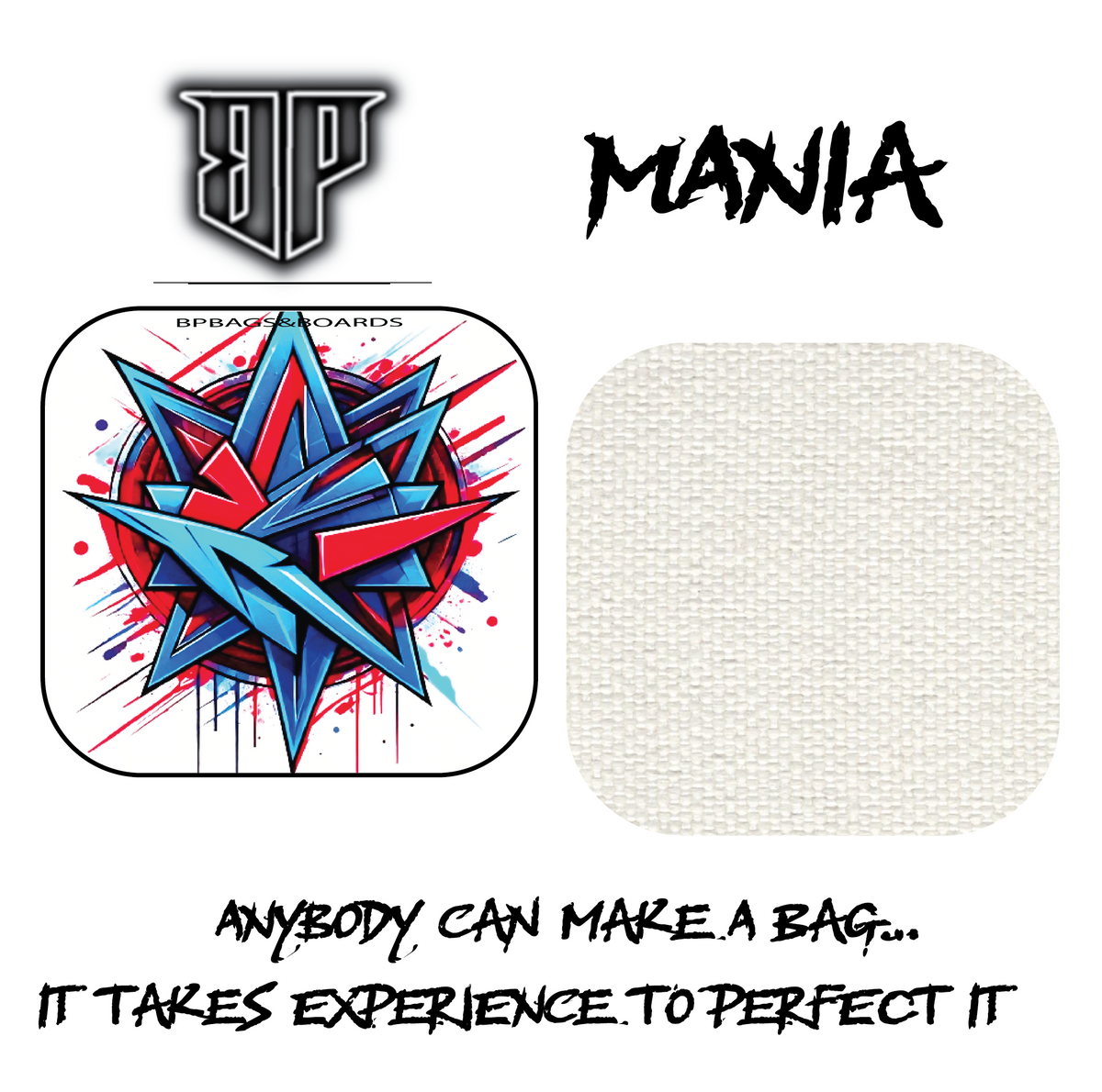 BP Mania Neon Stars Backyard Cornhole Bags
