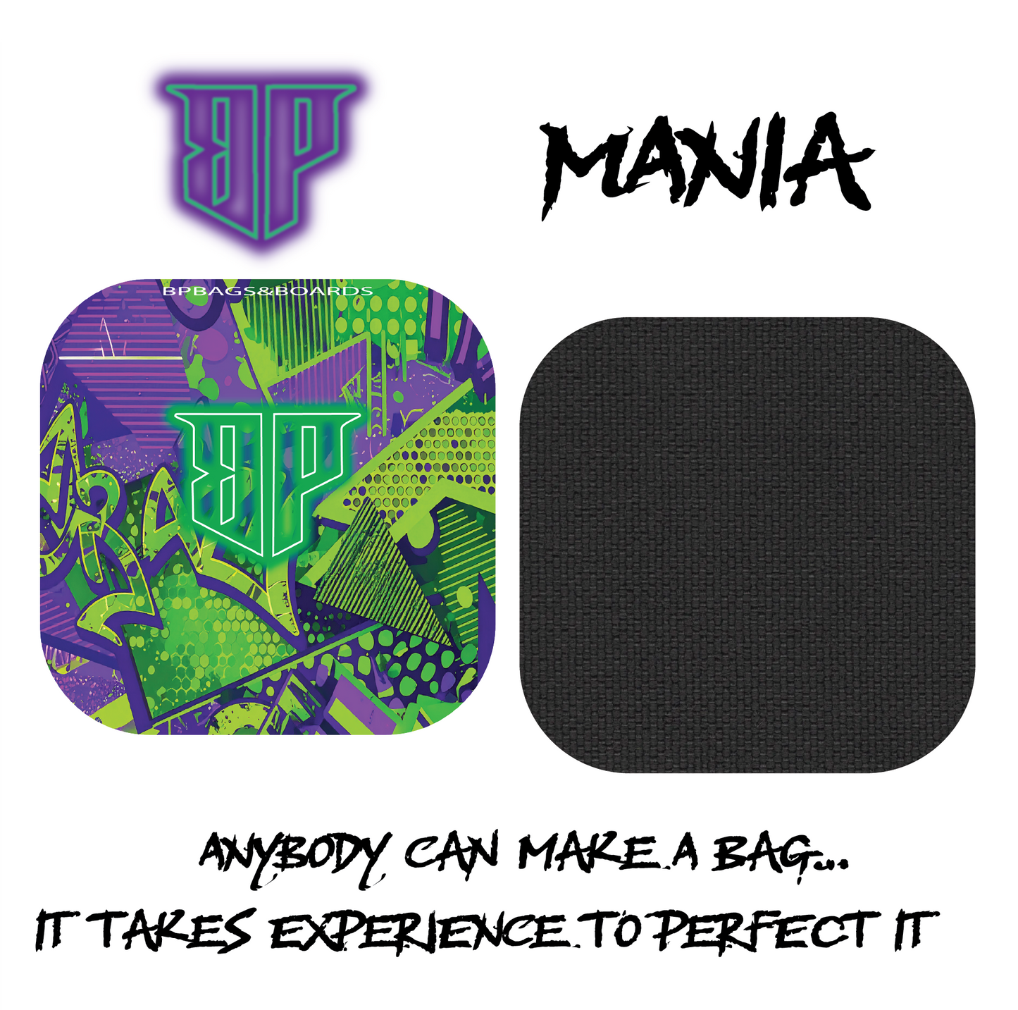 BP Mania Crazy Backyard Cornhole Bags (Set of 4)