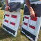 American USA Wood Texture Flag Bag Toss Game by BAGGO