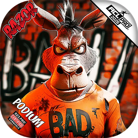 Podium | Bad A Graffiti | ACL PRO Razor Cornhole Bags