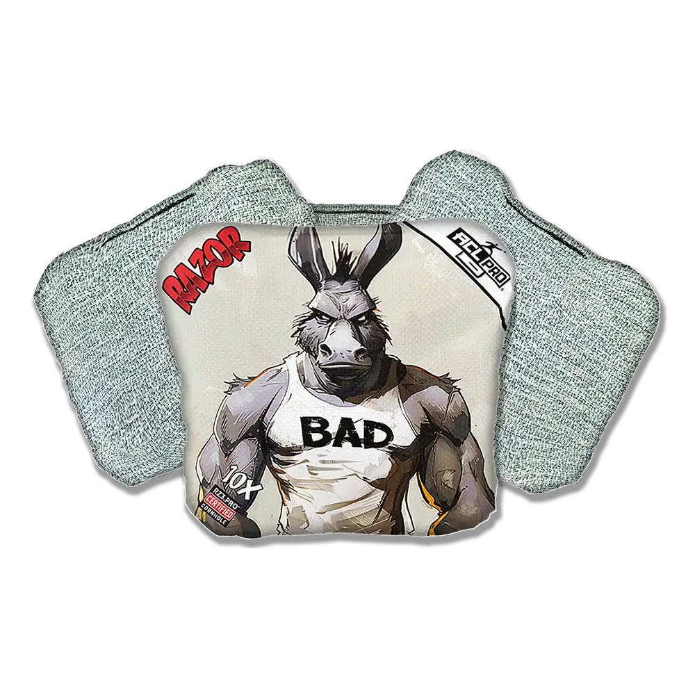 10X | Bad Ass Muscles | ACL PRO Razor Cornhole Bags