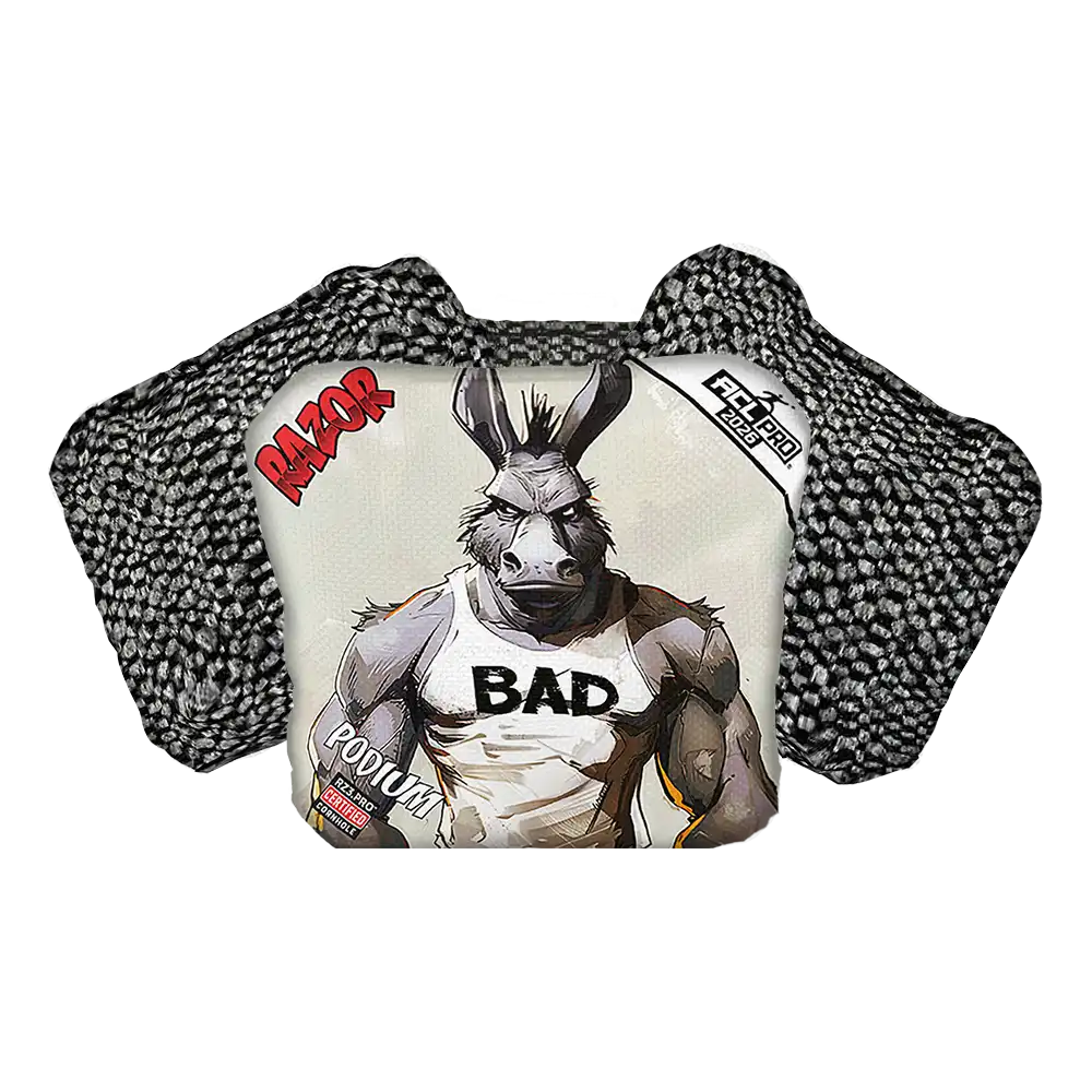 Podium | Bad Ass Muscles | ACL PRO Razor Cornhole Bags