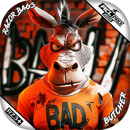Butcher | Bad A Graffiti | ACL PRO Razor Cornhole Bags