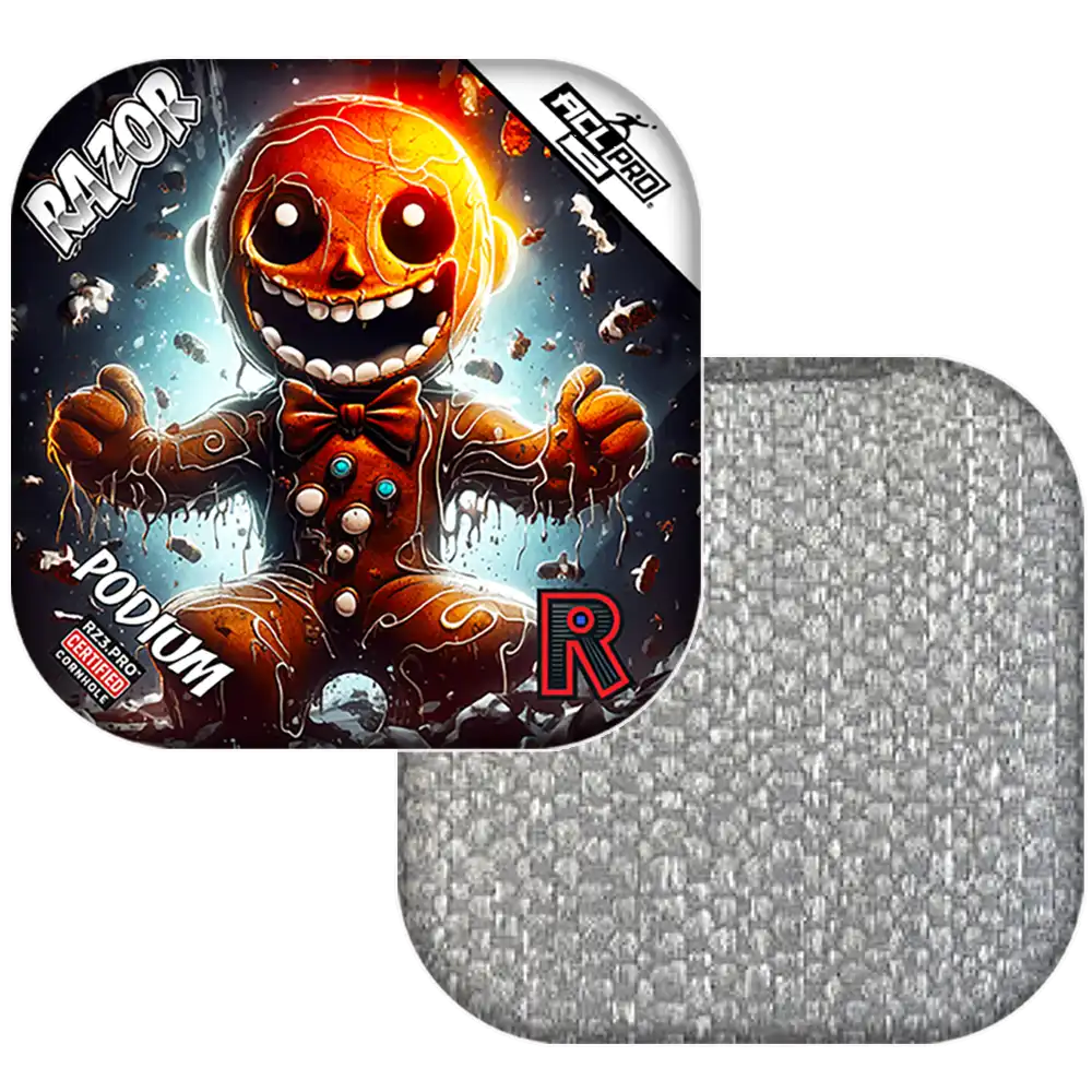 Podium | Bad Cookie | ACL PRO Razor Cornhole Bags