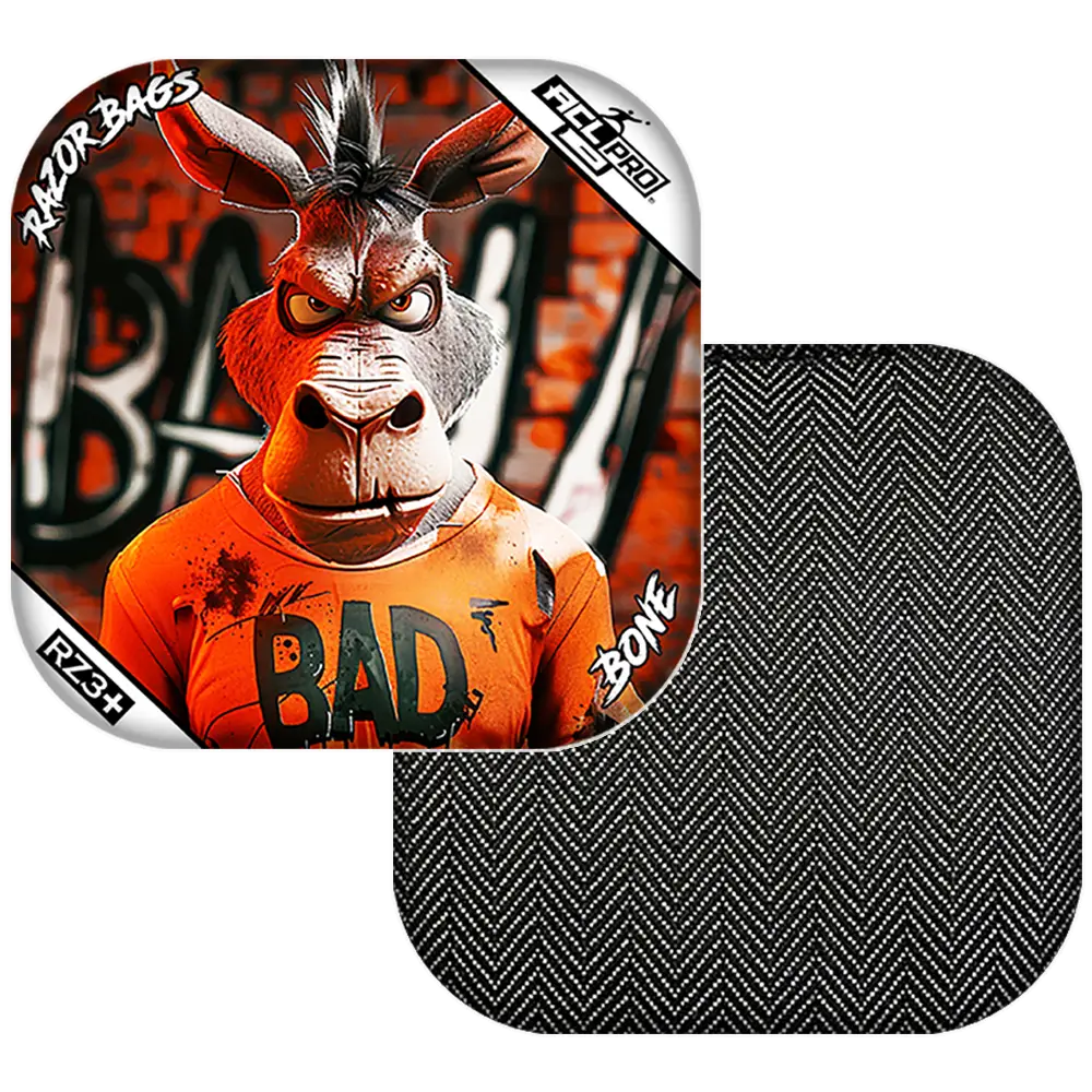 Bone | Bad A Graffiti | ACL PRO Razor Cornhole Bags