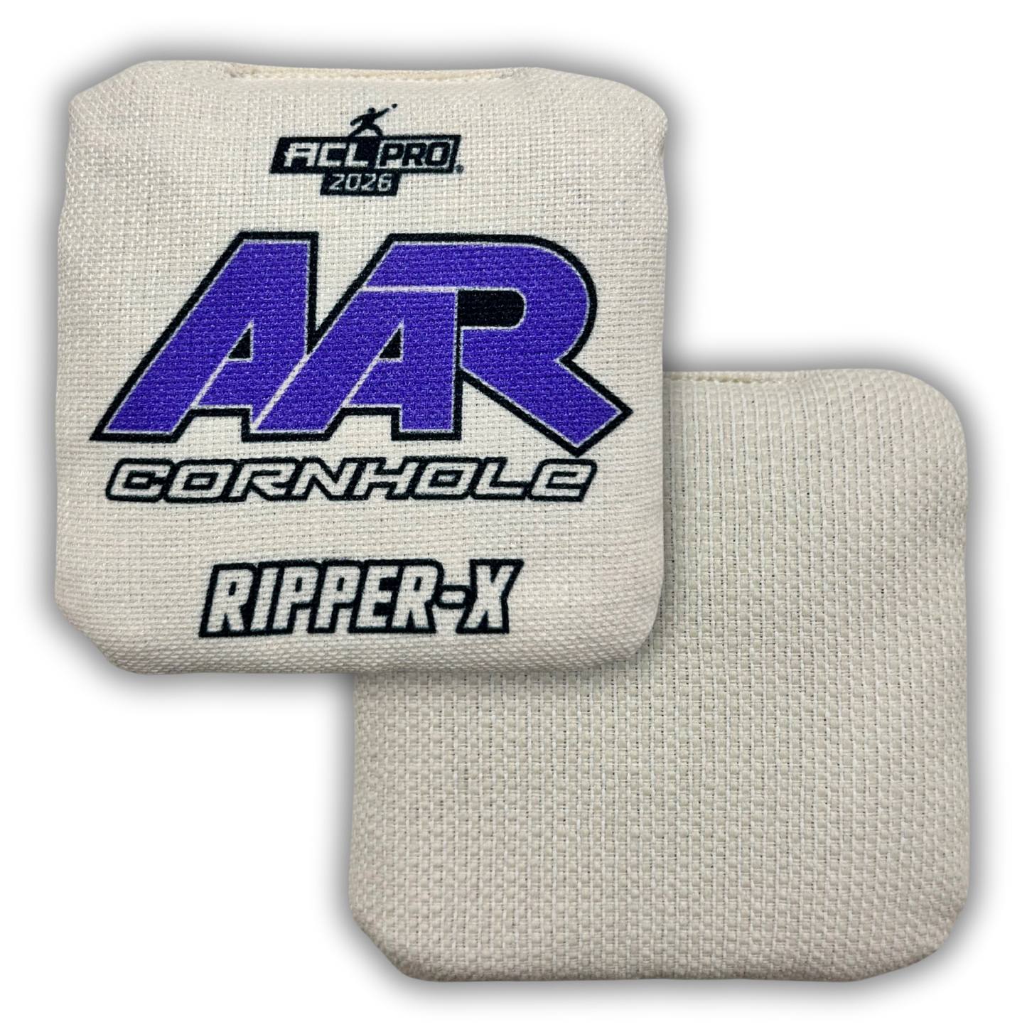 2026 AAR Ripper-X Cornhole Bags - Solid Edition - ACL Pro Stamped - SET OF 4