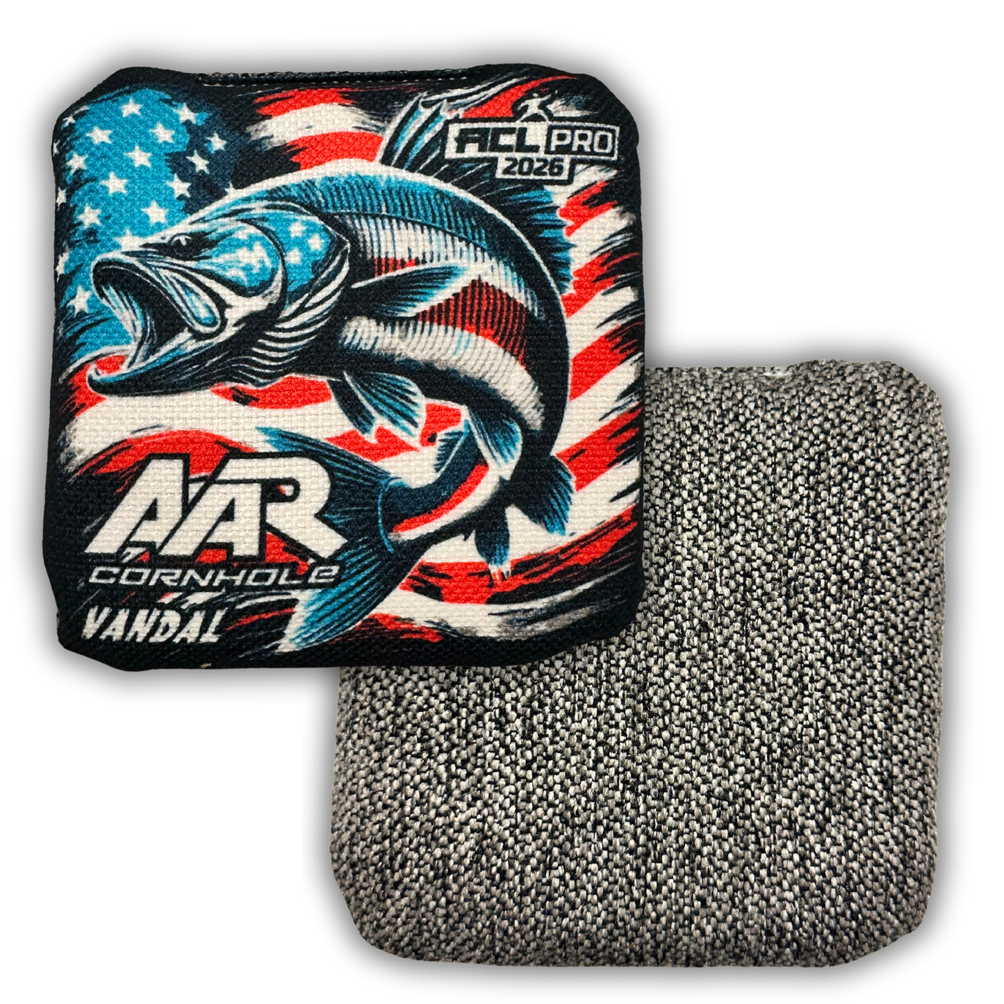 2026 AAR Vandal Cornhole Bags - USA Fish Edition - ACL Pro Stamped - SET OF 4