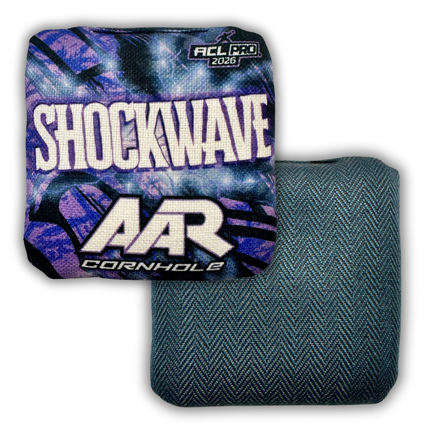 2026 AAR Shockwave Cornhole Bags - Lightning Edition - ACL Pro Stamped - SET OF 4