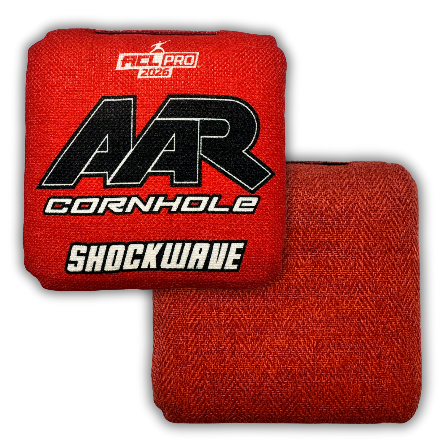 2026 AAR Shockwave Cornhole Bags - Solid Edition - ACL Pro Stamped - SET OF 4