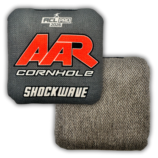 2026 AAR Shockwave Cornhole Bags - Solid Edition - ACL Pro Stamped - SET OF 4