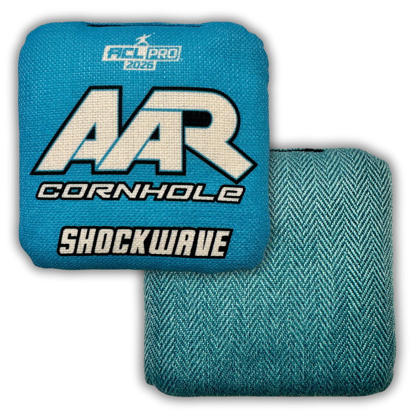 2026 AAR Shockwave Cornhole Bags - Solid Edition - ACL Pro Stamped - SET OF 4