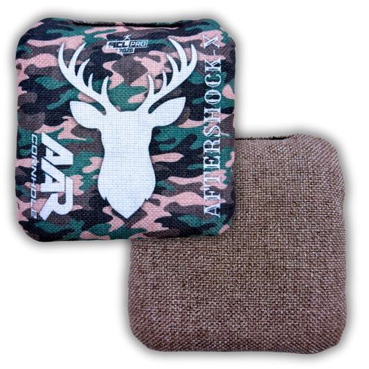 2026 AAR Aftershock-X Cornhole Bags - Camo Edition - ACL Pro Stamped - SET OF 4