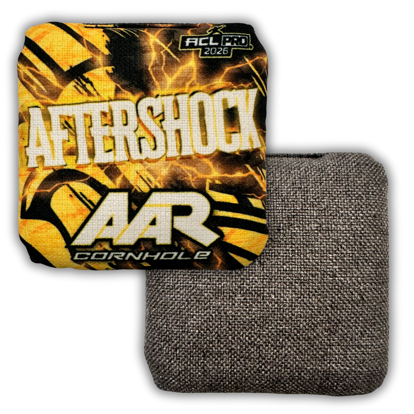 2026 AAR Aftershock Cornhole Bags - Lightning Edition - ACL Pro Stamped - SET OF 4