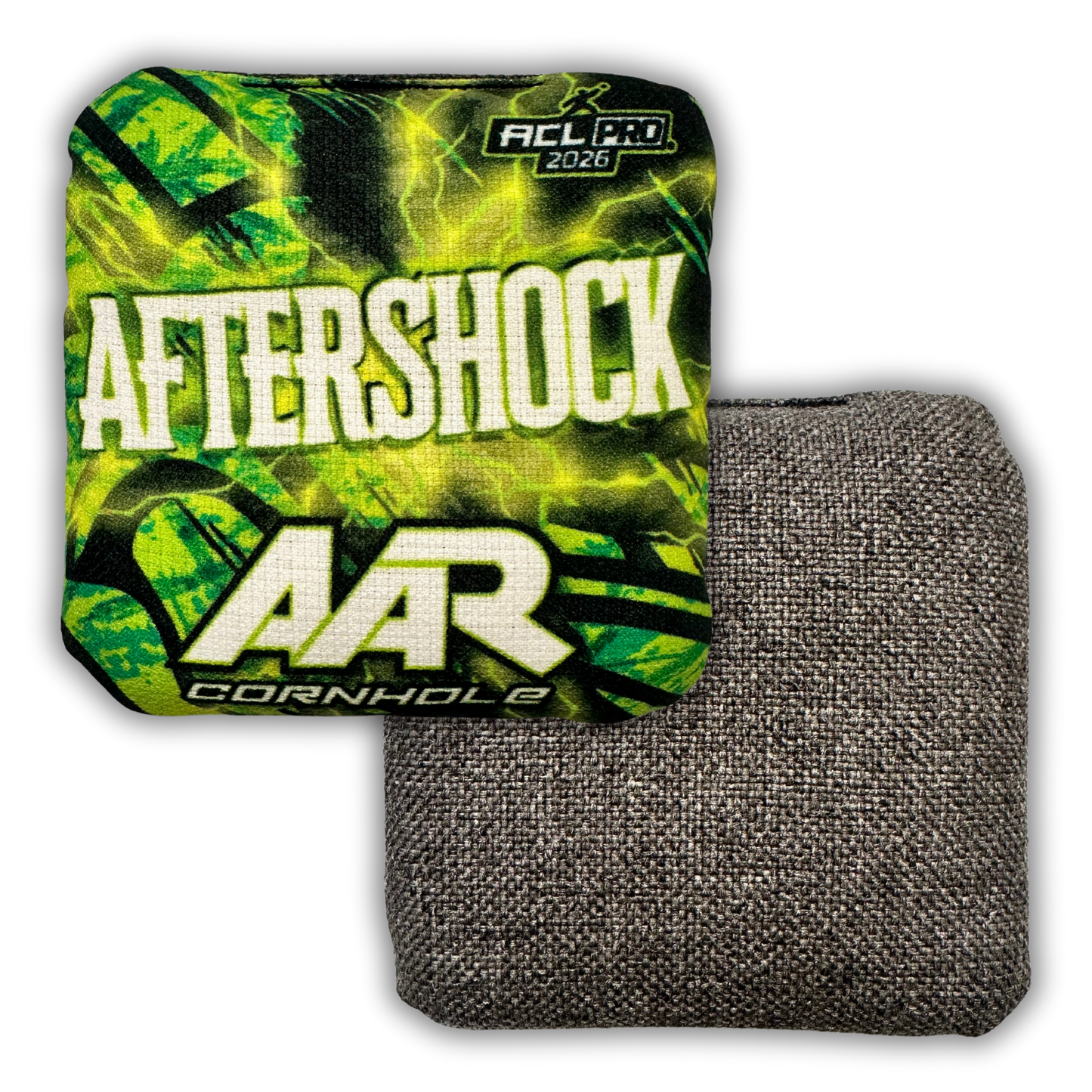2026 AAR Aftershock Cornhole Bags - Lightning Edition - ACL Pro Stamped - SET OF 4