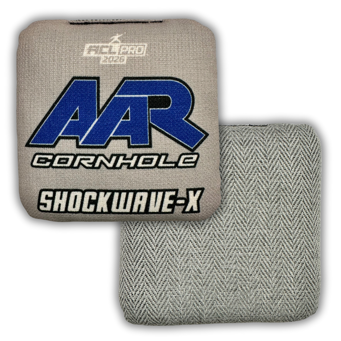 2026 AAR Shockwave-X Cornhole Bags - Solid Edition - ACL Pro Stamped - SET OF 4