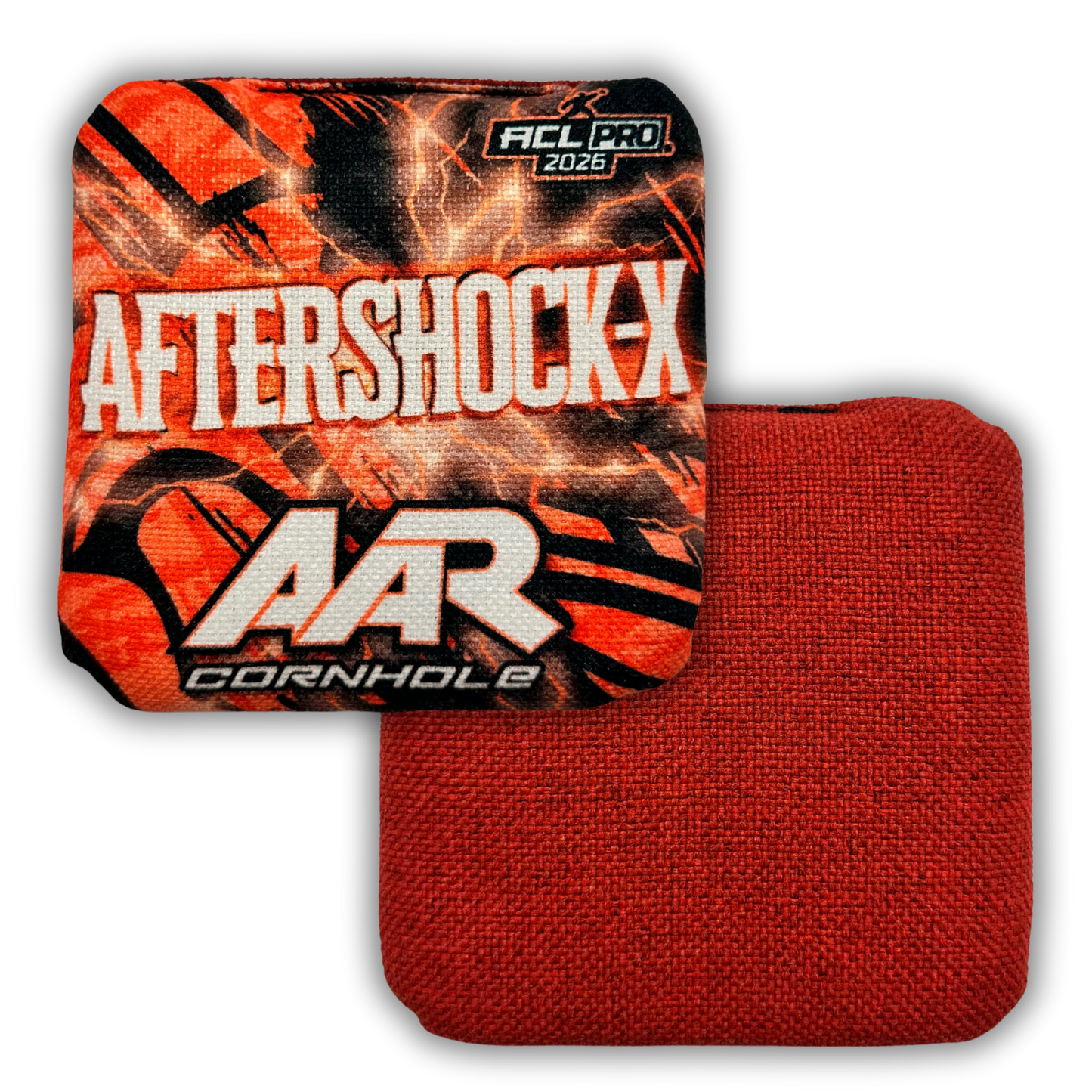 2026 AAR Aftershock-X Cornhole Bags - Lightning Edition - ACL Pro Stamped - SET OF 4