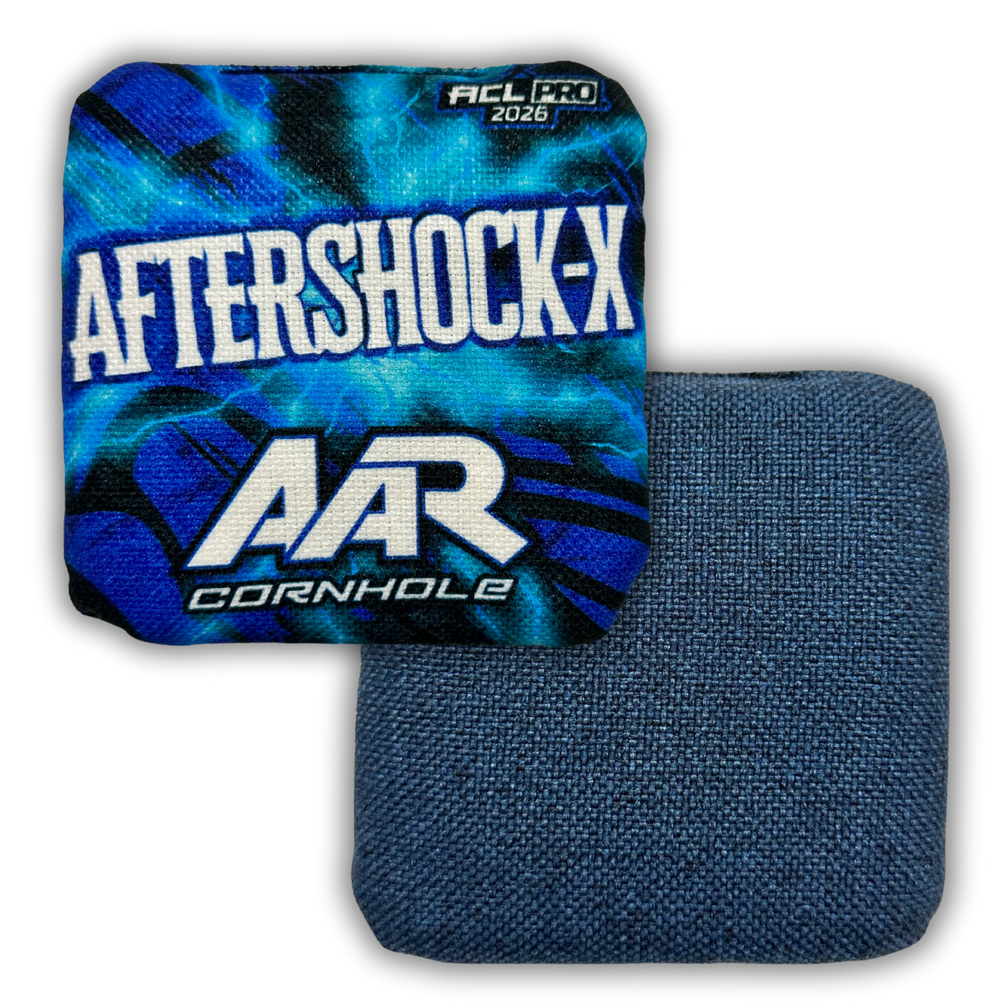 2026 AAR Aftershock-X Cornhole Bags - Lightning Edition - ACL Pro Stamped - SET OF 4