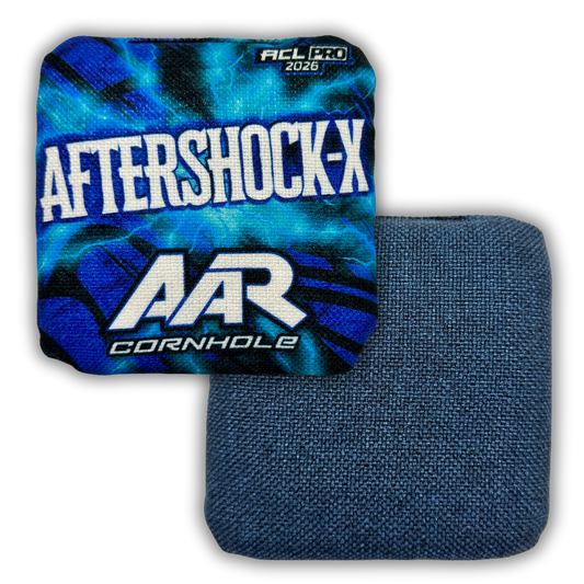 2026 AAR Aftershock-X Cornhole Bags - Lightning Edition - ACL Pro Stamped - SET OF 4