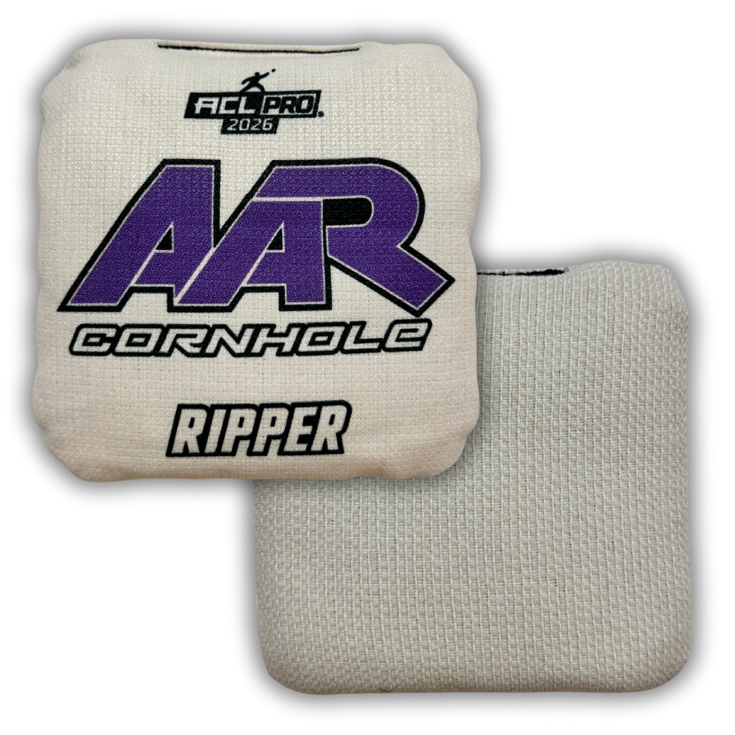 2026 AAR Ripper Cornhole Bags - Solid Edition - ACL Pro Stamped - SET OF 4