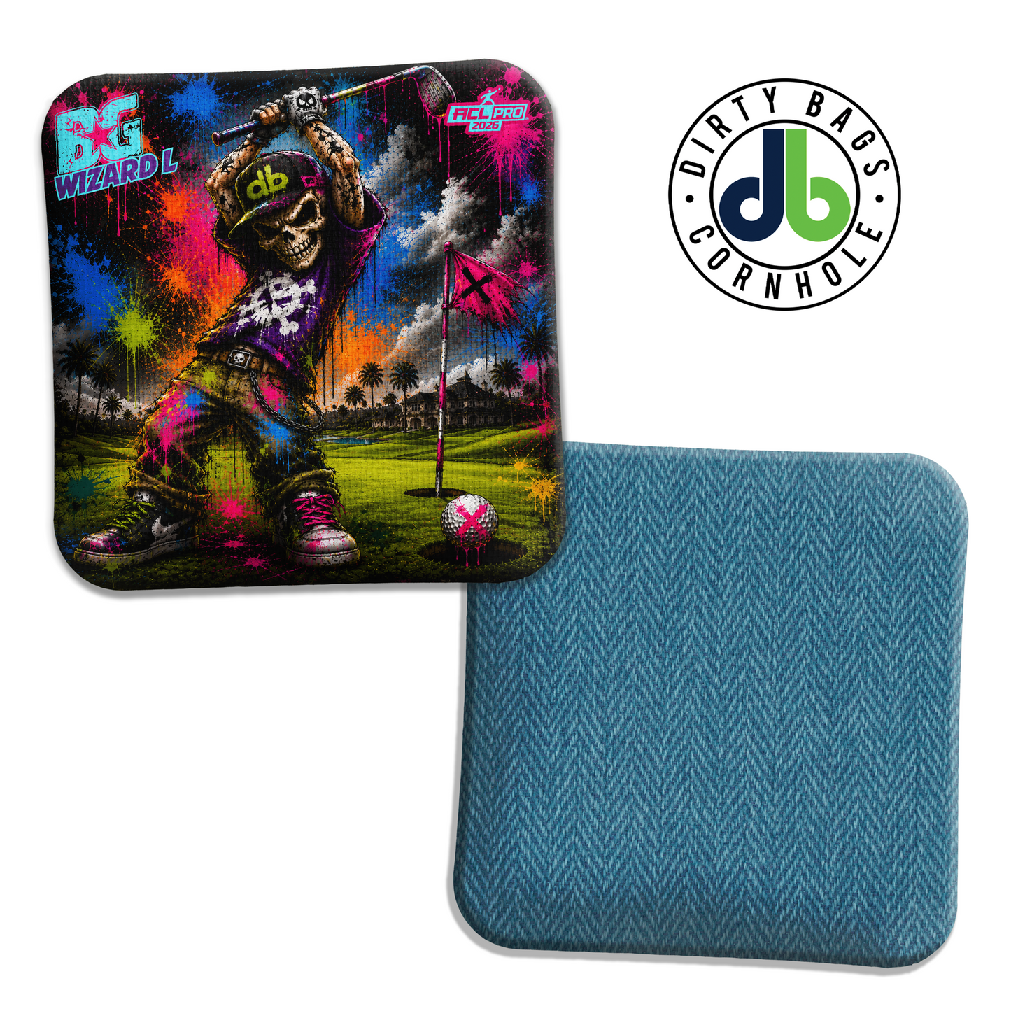 BG Cornhole - Wizard, Wizard L, Sorcerer - Graffiti Golfer