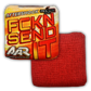 2026 AAR Aftershock Cornhole Bags - FCKN SEND IT Edition - ACL Pro Stamped - SET OF 4