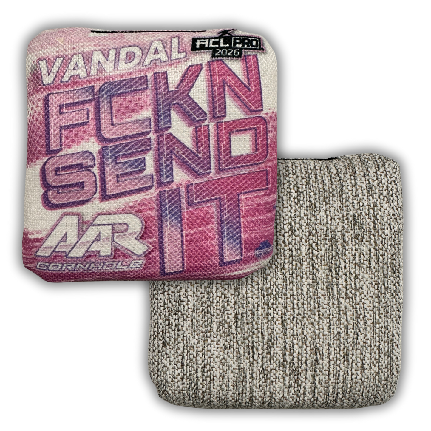 2026 AAR Vandal Cornhole Bags - FCKN SEND IT Edition - ACL Pro Stamped - SET OF 4