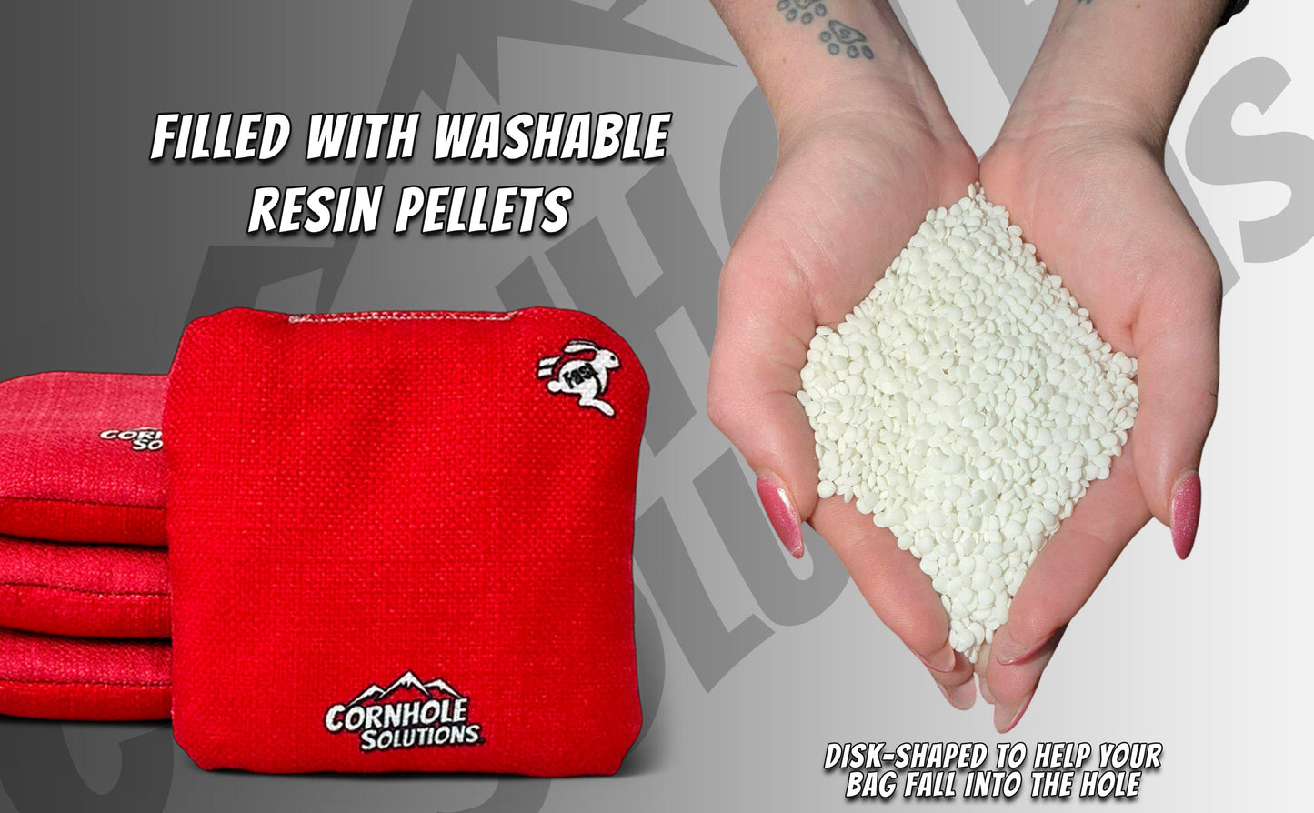 Complete Tournament Cornhole Bundle - Boards, Bags & Carrying Case - Plain Raw (Needs Finished)