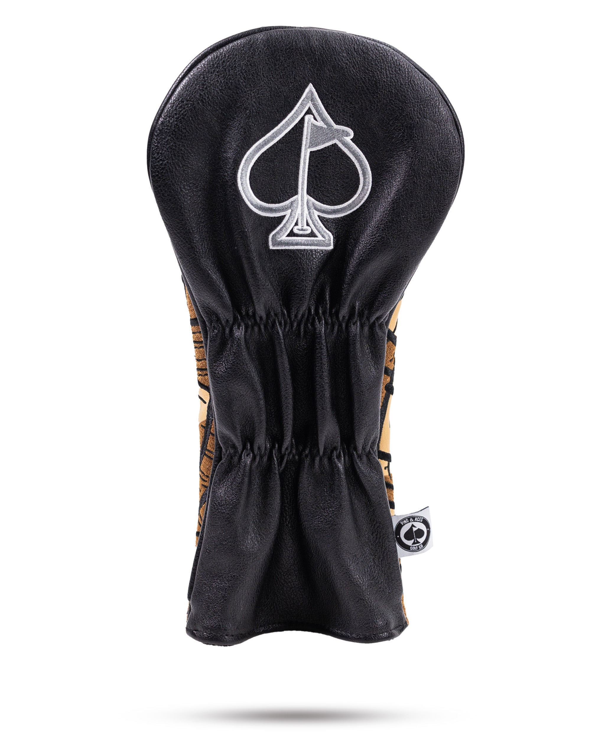 Pins and Aces Bourbon Barrel Driver Cover