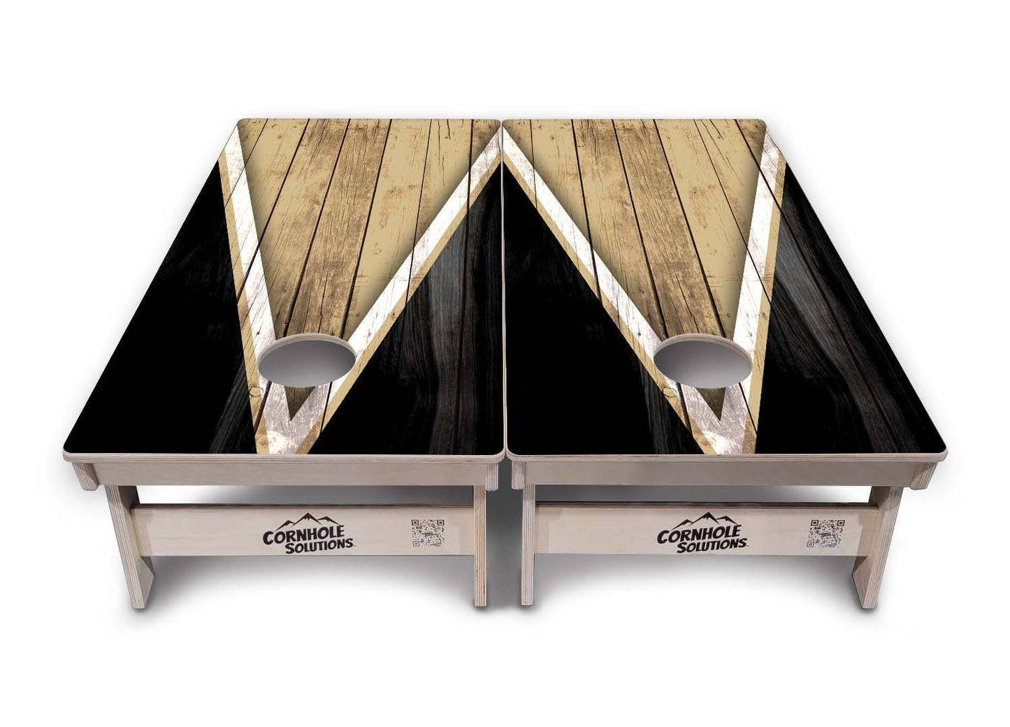 Team Color Triangle Cornhole Boards – Tournament Series