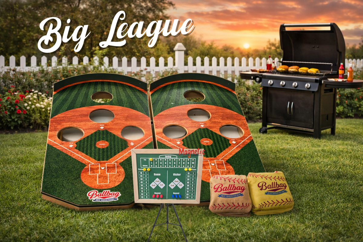 Big League Set – Complete Ballbag Toss Game with Bags & Scoreboard