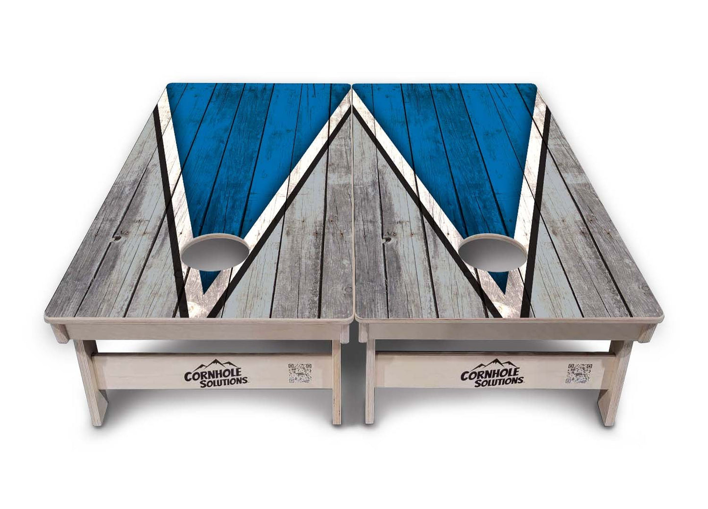 Team Color Triangle Cornhole Boards – Tournament Series