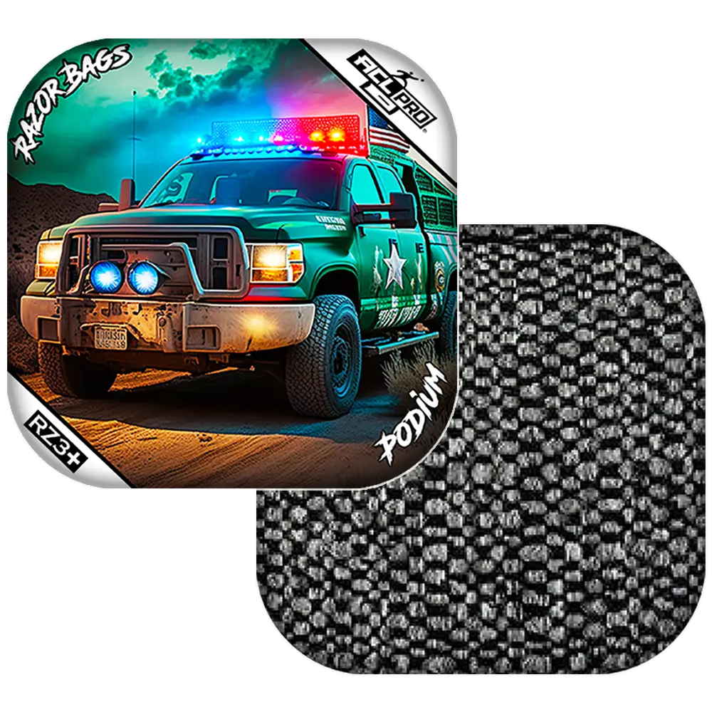 Podium | Hero Border Patrol | ACL PRO Razor Cornhole Bags