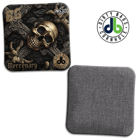 BG Cornhole Bags - Viking / Mercenary - Bronze Skull