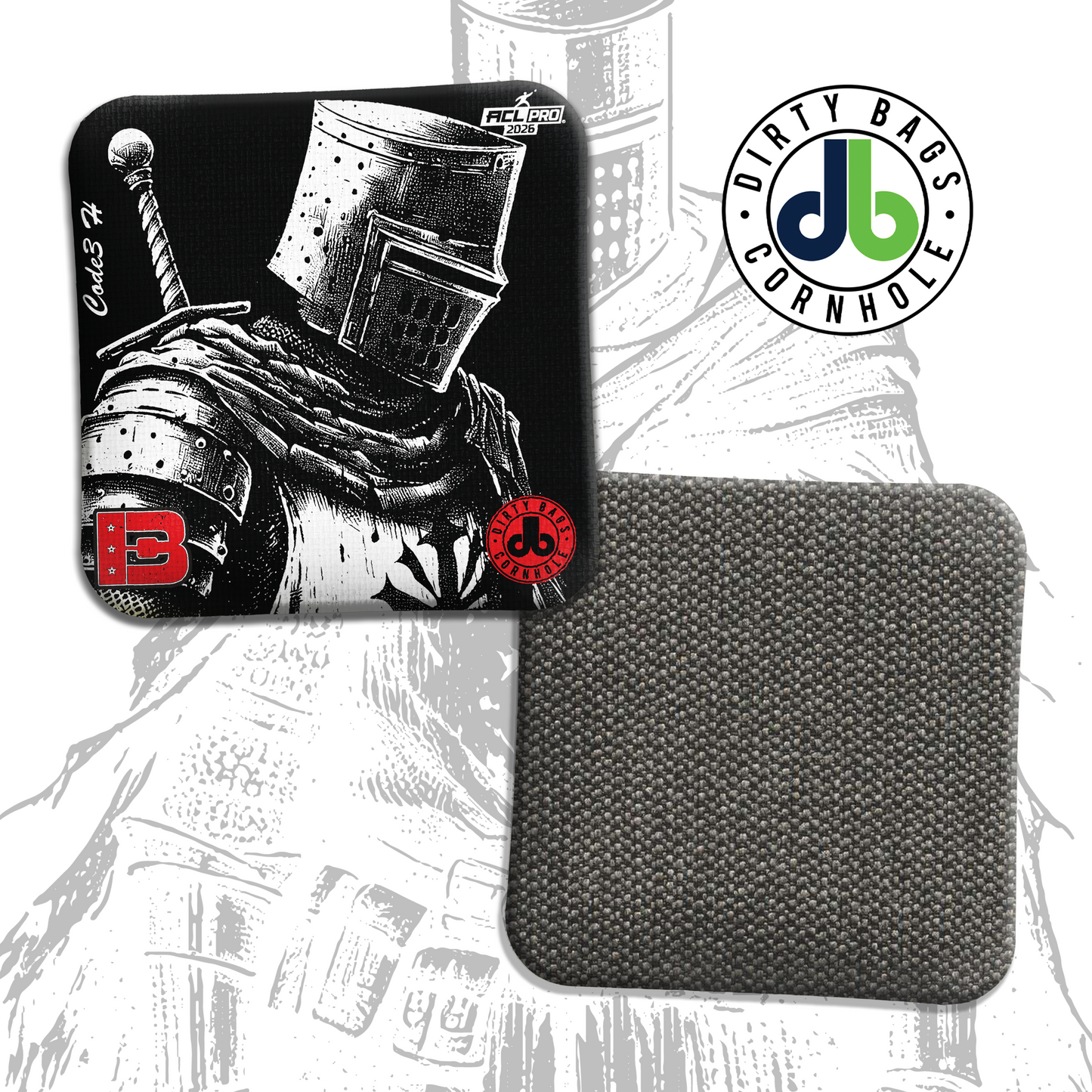 Brotherhood Cornhole Code 3 - Crusader