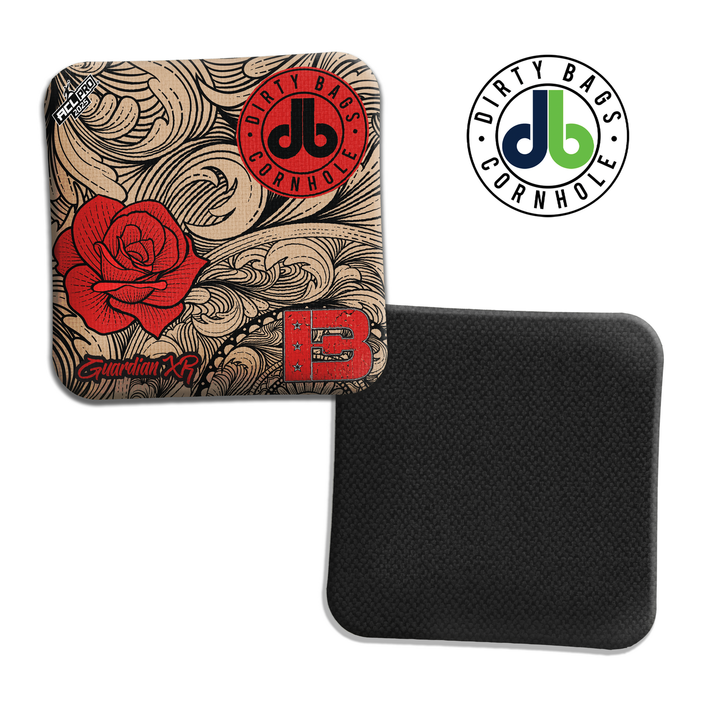 Brotherhood Cornhole Bags - Guardian X - DB Rose