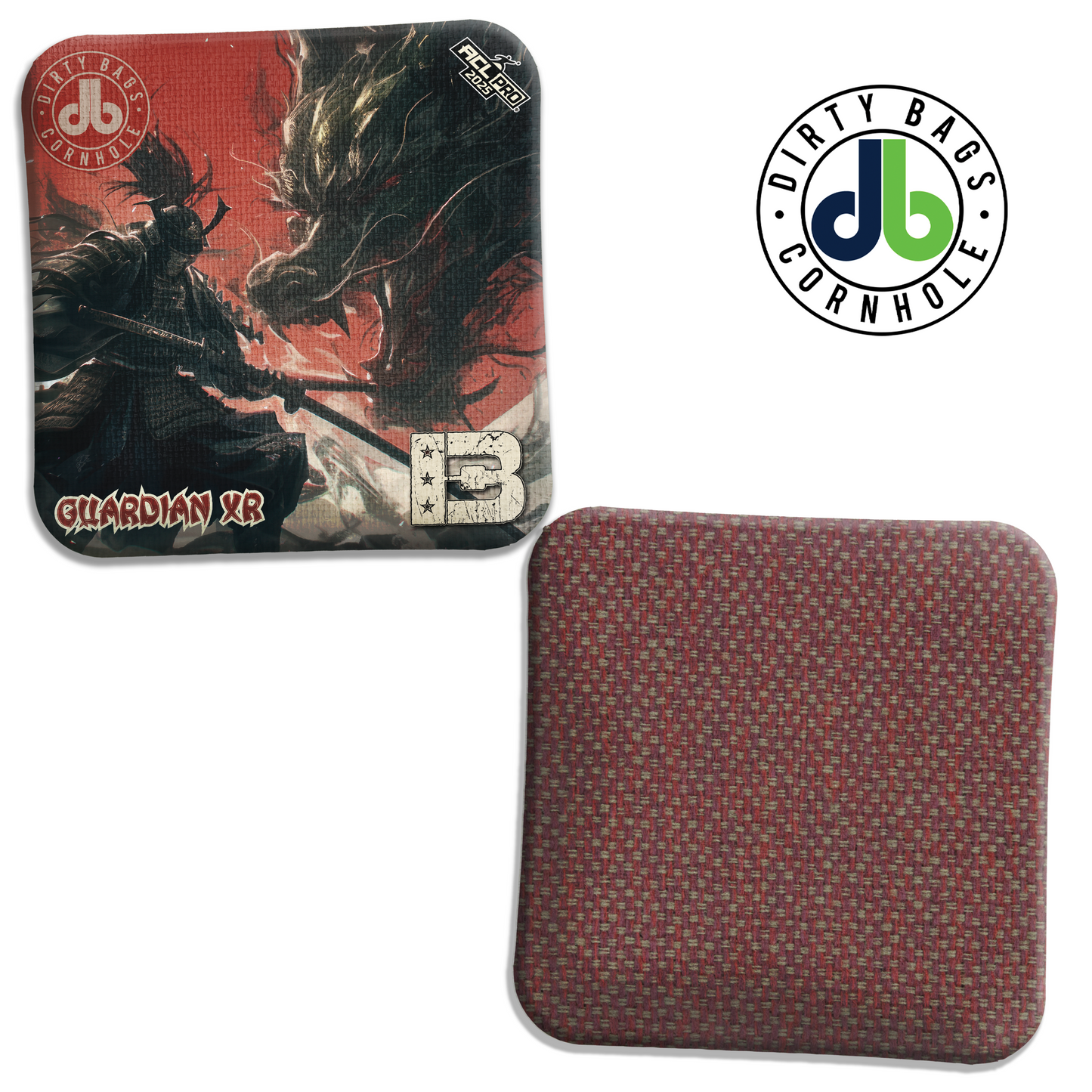 Brotherhood Cornhole Guardian X - Samurai and Dragon