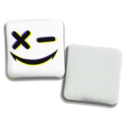 Hybrid Carpet Cornhole Bags - Speed Profile 5/8 - Smile Wink