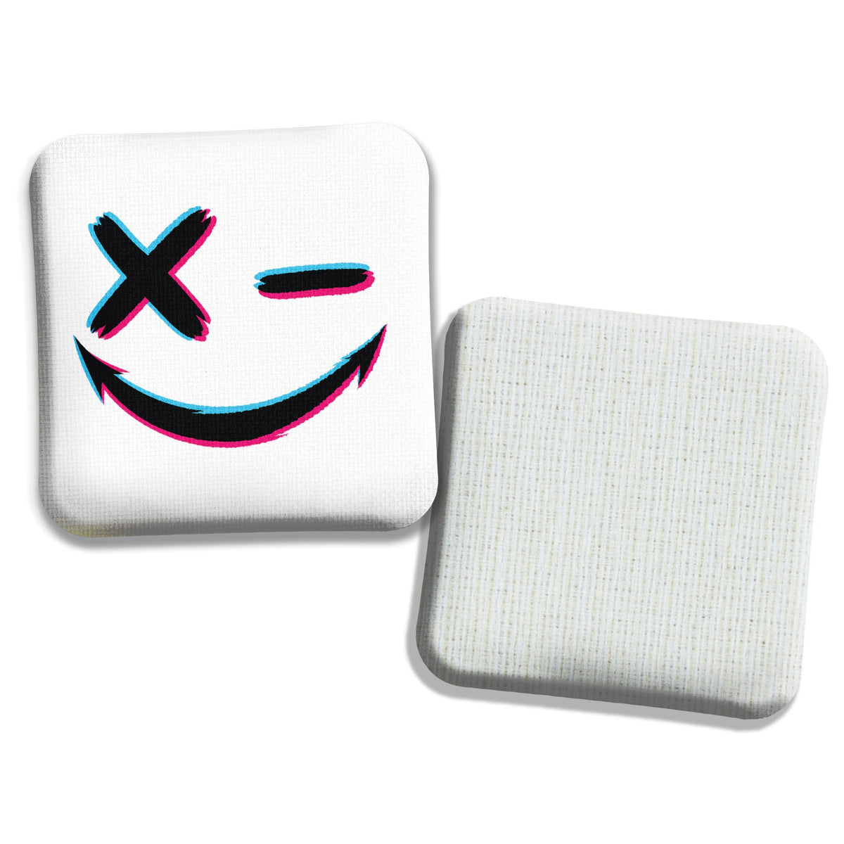 Hybrid Carpet Cornhole Bags - Speed Profile 5/8 - Smile Wink