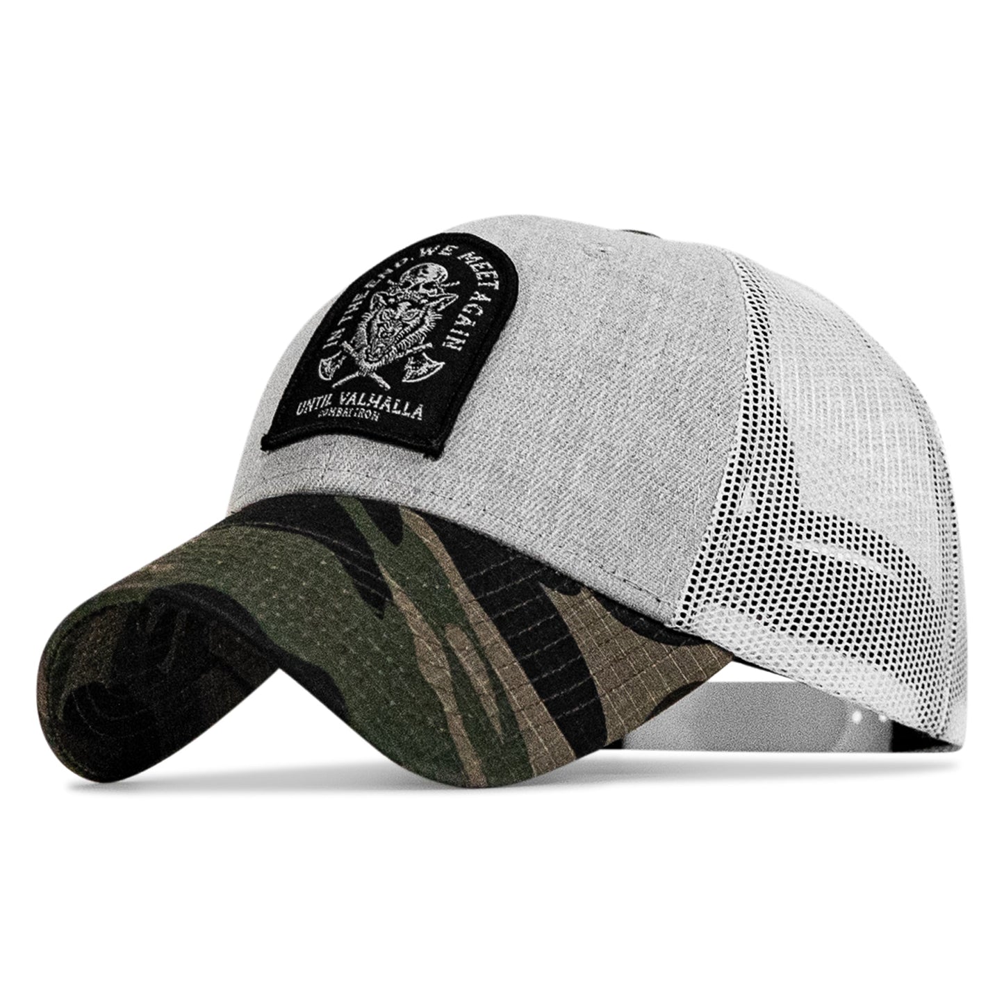 In The End, We Meet Again - Until Valhalla Patch Snapback Hat