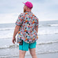 Men Original Button Up Tee