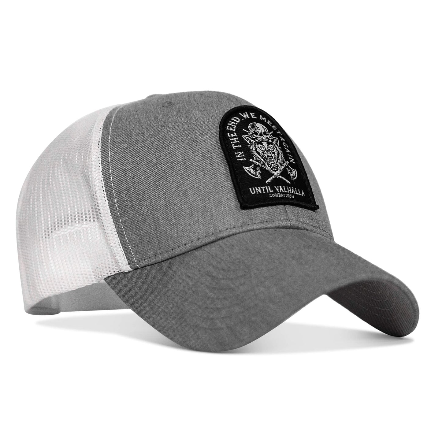 In The End, We Meet Again - Until Valhalla Patch Snapback Hat