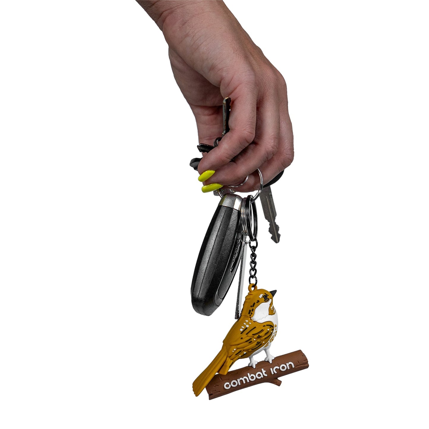 Tactical 3D PVC Keychain