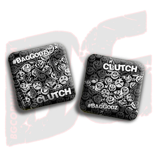 2026 BG Clutch - "Clutch Says Cheese” - Non Stamped Cornhole Bags - SET OF 4 bags
