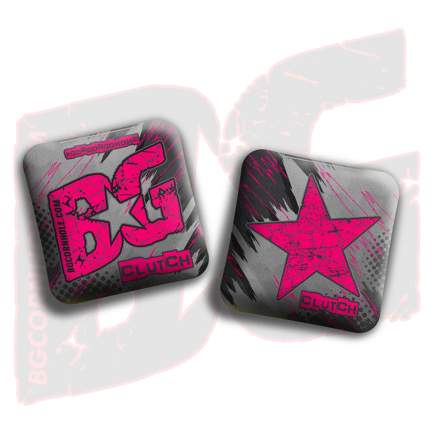 2026 BG Clutch - "Shockwave” - Non Stamped Cornhole Bags - SET OF 4 bags