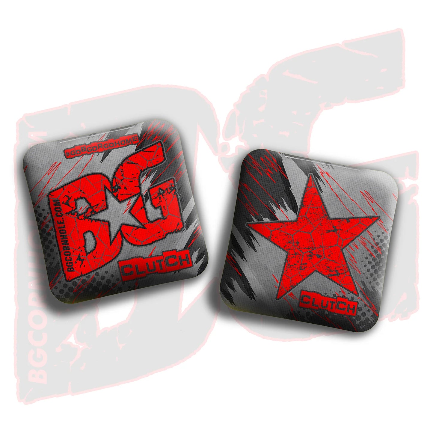 2026 BG Clutch - "Shockwave” - Non Stamped Cornhole Bags - SET OF 4 bags