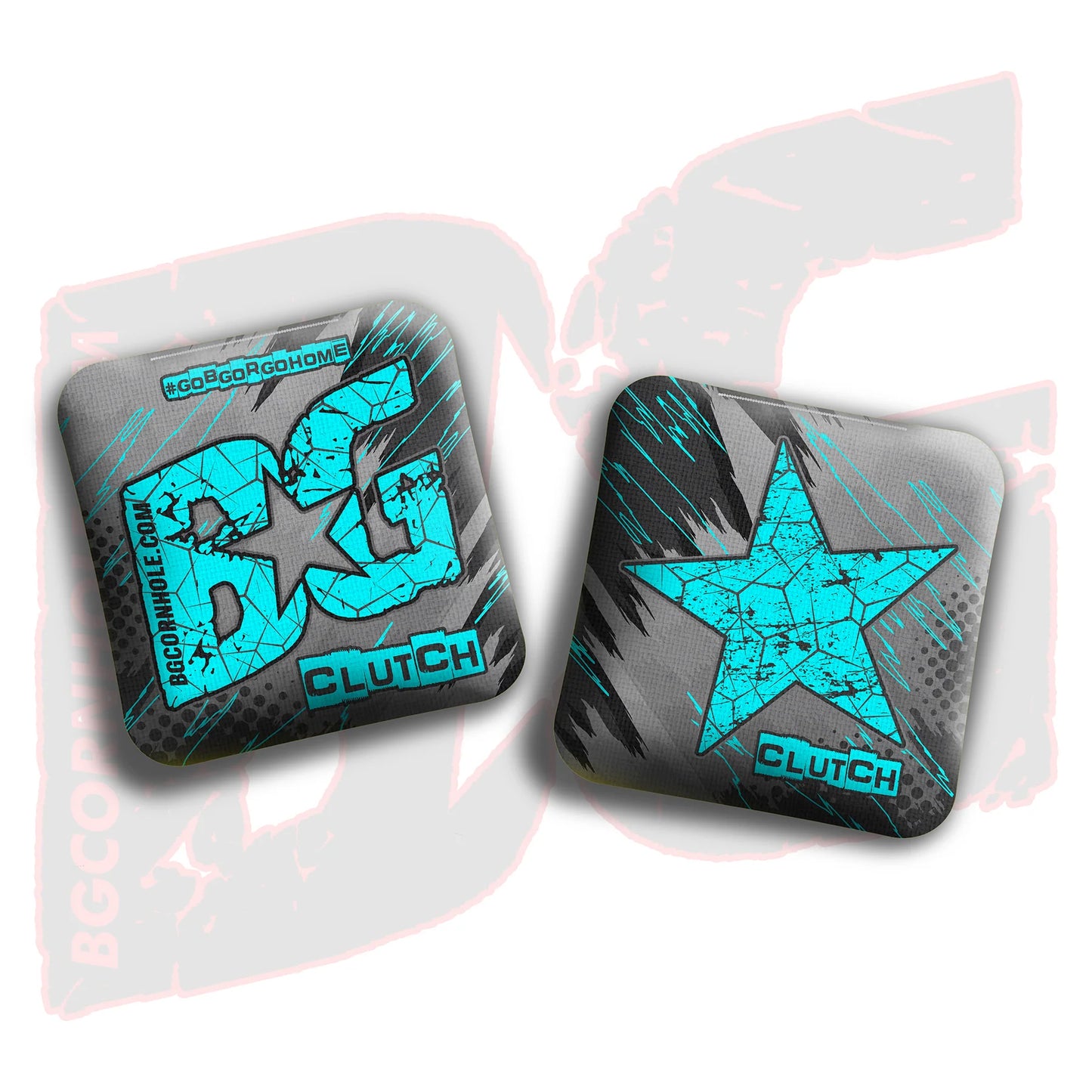 2026 BG Clutch - "Shockwave” - Non Stamped Cornhole Bags - SET OF 4 bags