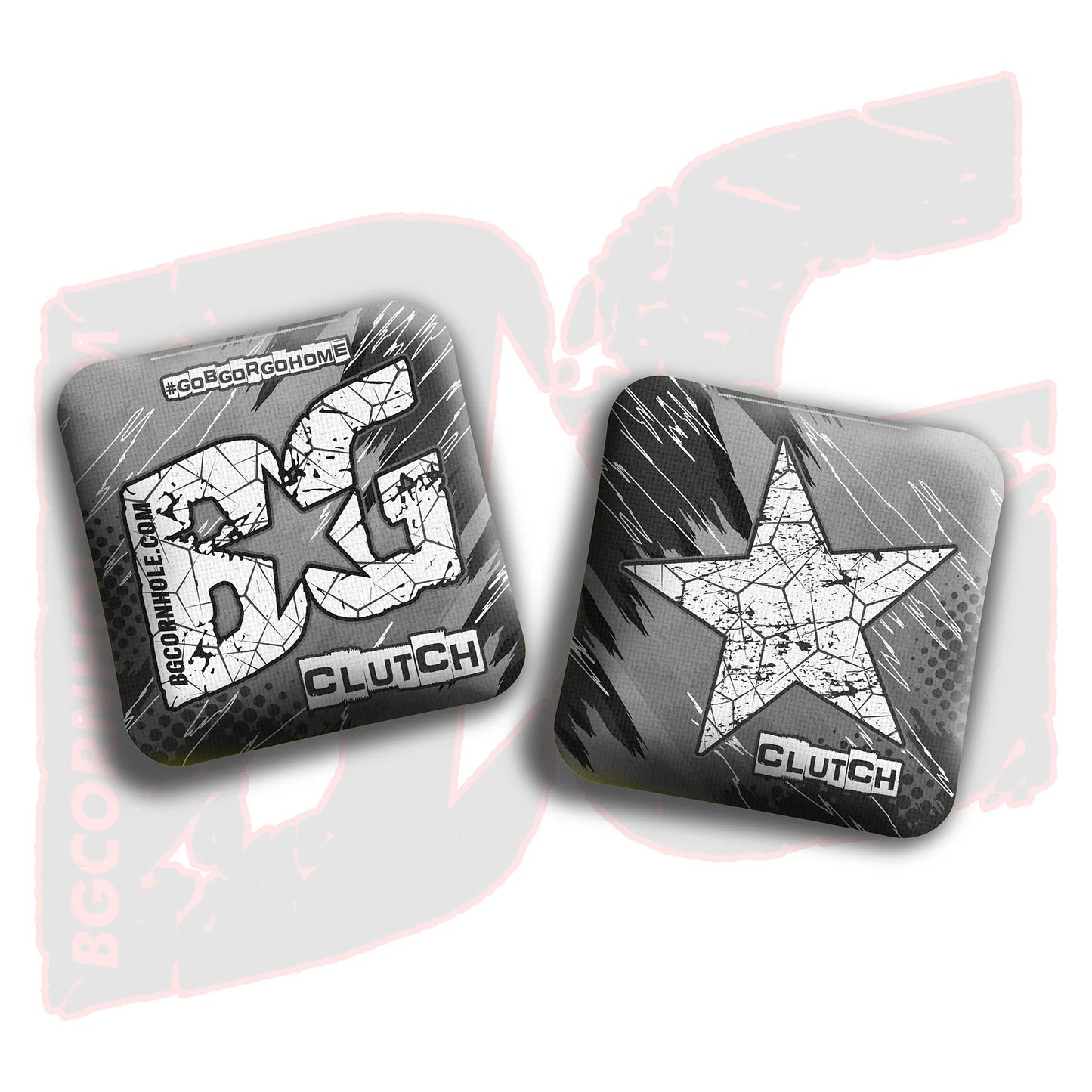 2026 BG Clutch - "Shockwave” - Non Stamped Cornhole Bags - SET OF 4 bags